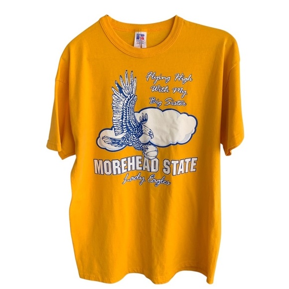 Vintage Tops - Vintage Tee Shirt Morehead State Lady Eagles Basketball Adult Size Small 90s Y2k